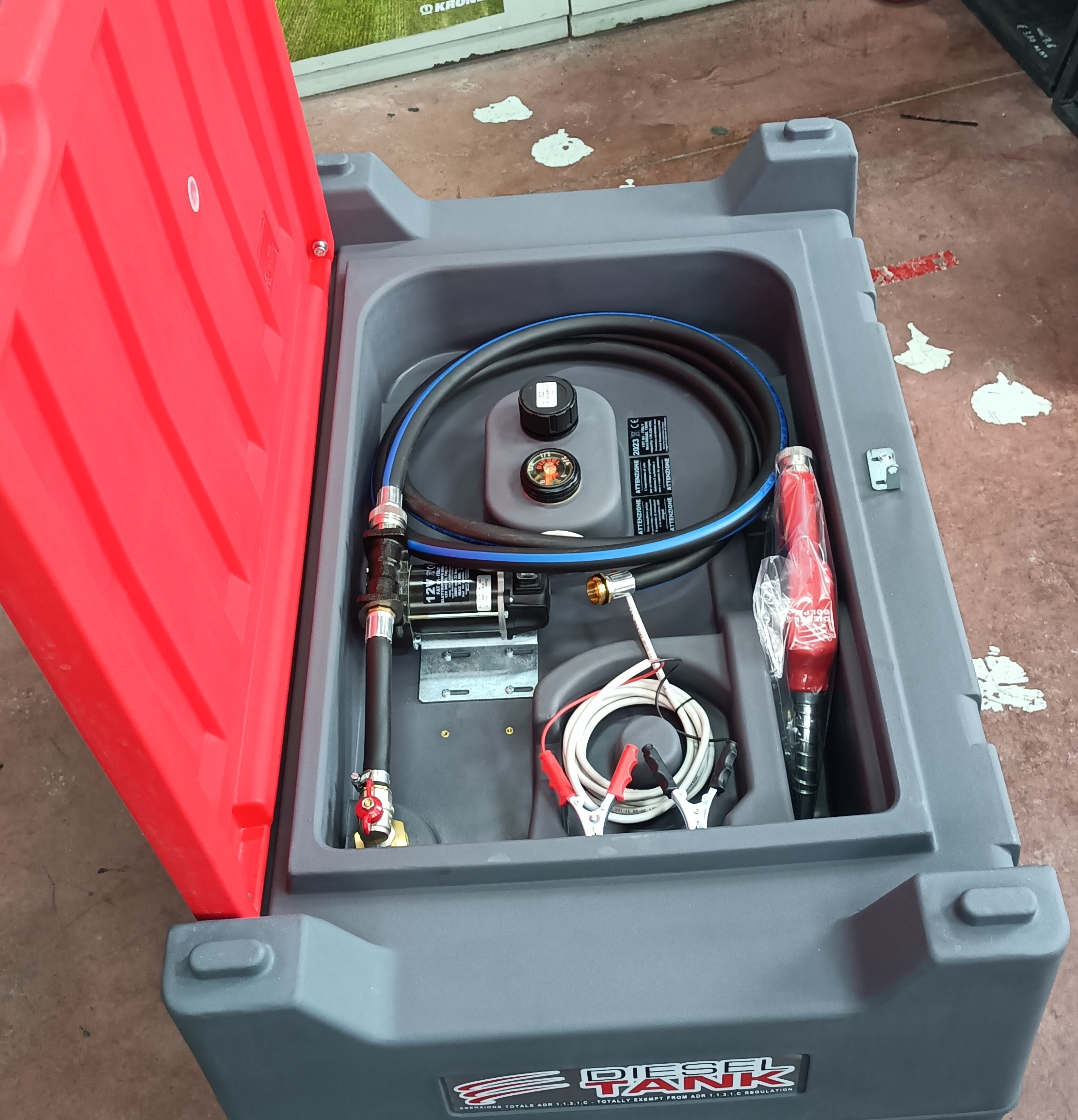 DIESEL TANK 430L 40L/MIN. FAT COD DT430/12V
